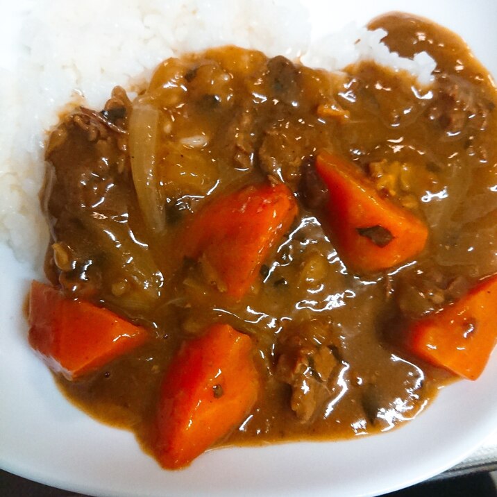 ほうれん草入り☆カレーライス